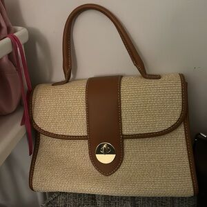 Talbots NWOT Woven Weather bag